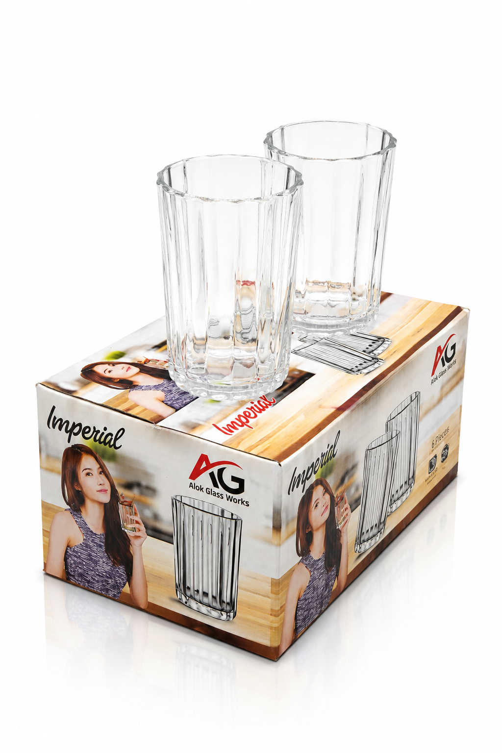 Imperial Glass Set (6pc)