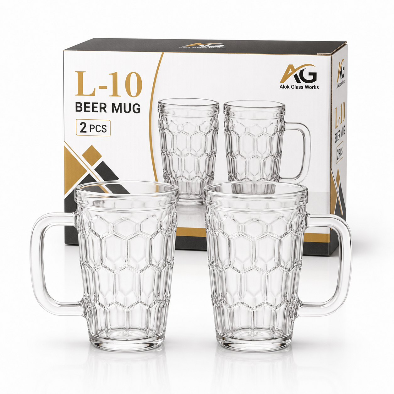500ml L-10 Mug Set (2pc)